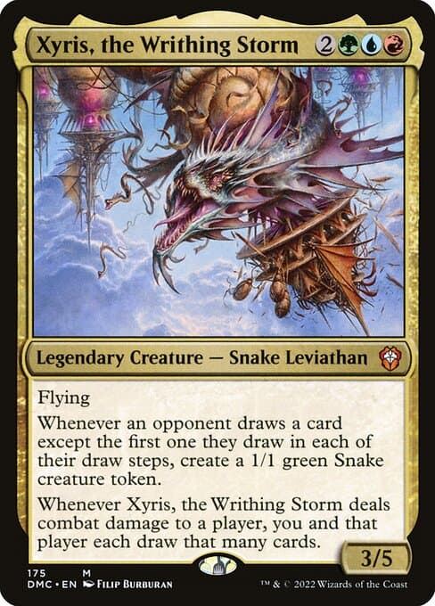 Xyris, the Writhing Storm 2022 Magic: The Gathering Dominaria United Commander