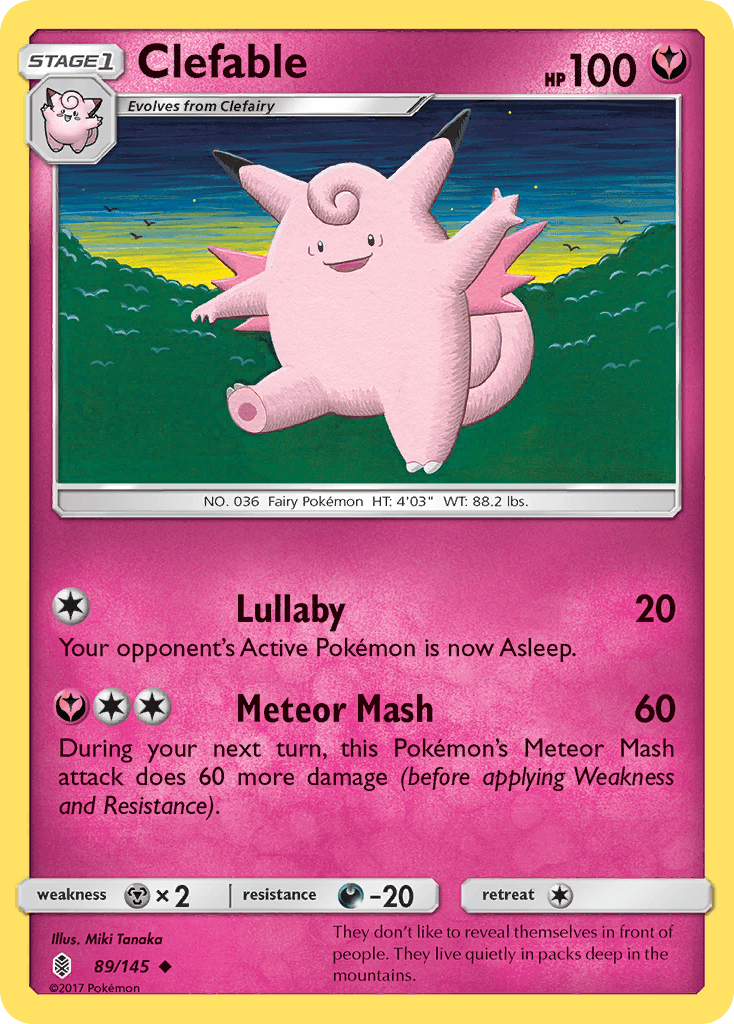 Clefable #89