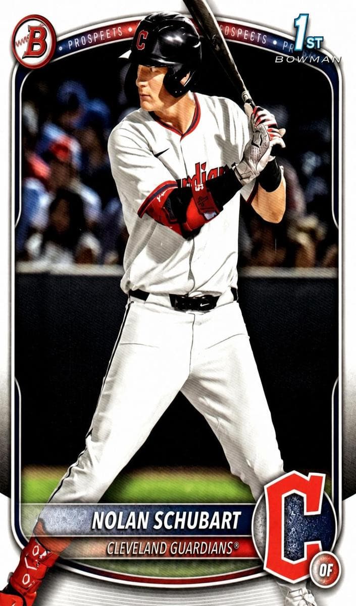 Nolan Schubart trading card