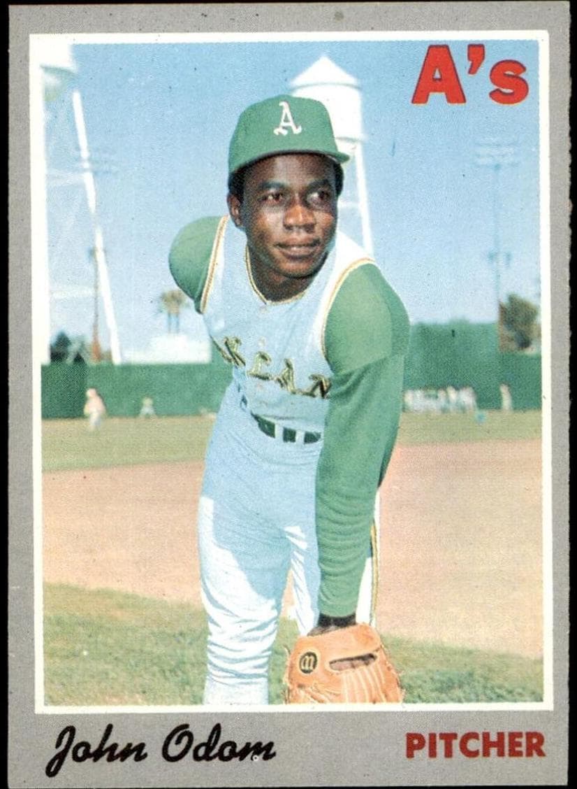 John Odom 1970 topps Topps