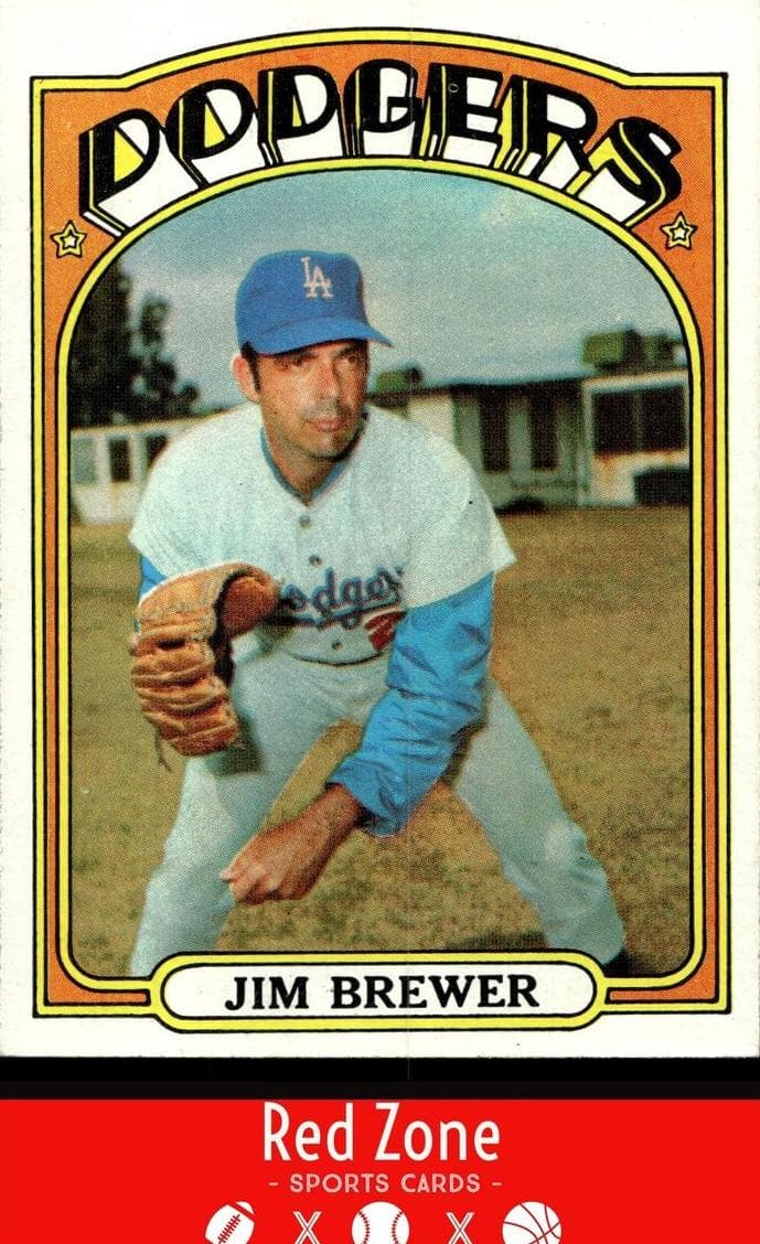 Jim Brewer 1972 topps Topps