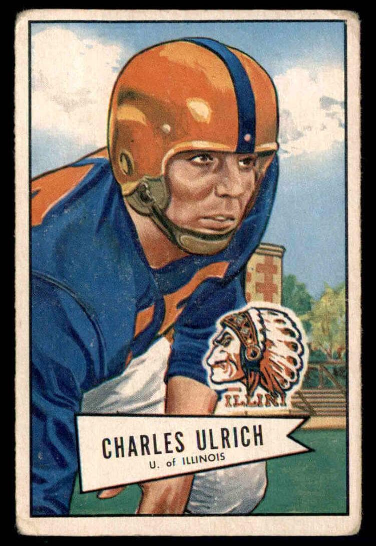 Chuck Ulrich 1952 bowman Bowman Large