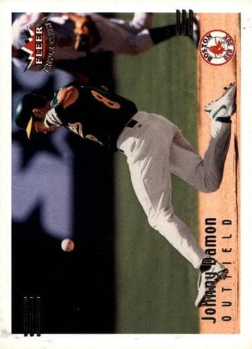 Johnny Damon trading card