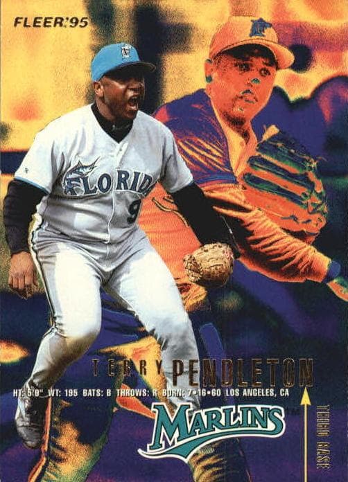 Terry Pendleton 1995 fleer Update