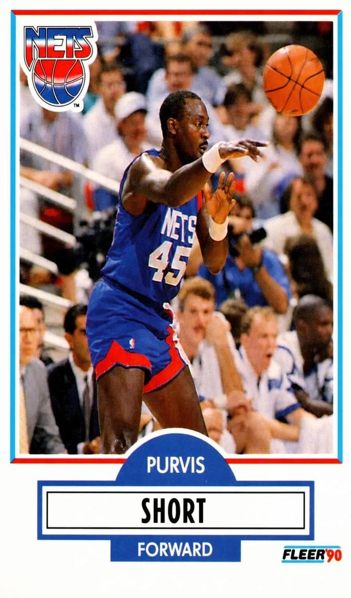 Purvis Short trading card