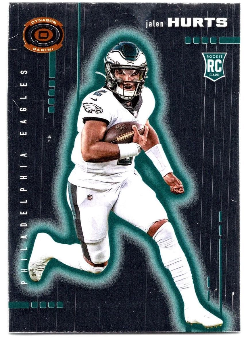 Jalen Hurts 2020 panini Chronicles Dynagon Football Silver