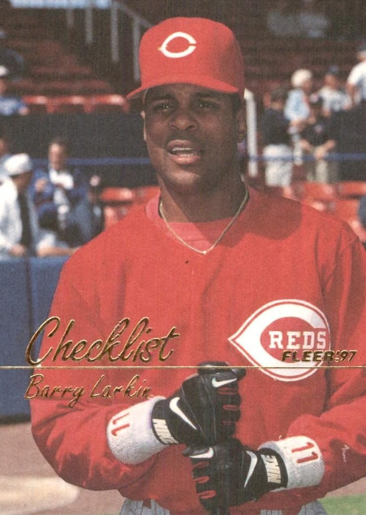 Barry Larkin 1997 fleer Fleer