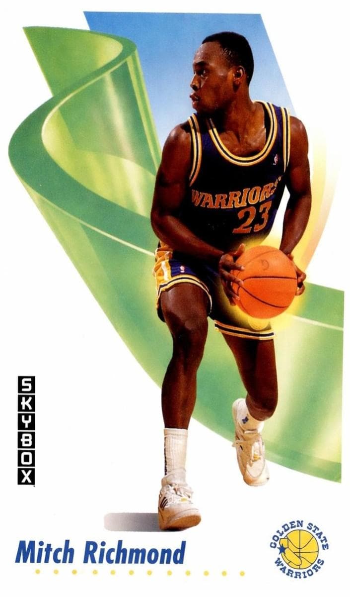 Mitch Richmond 1991 fleer