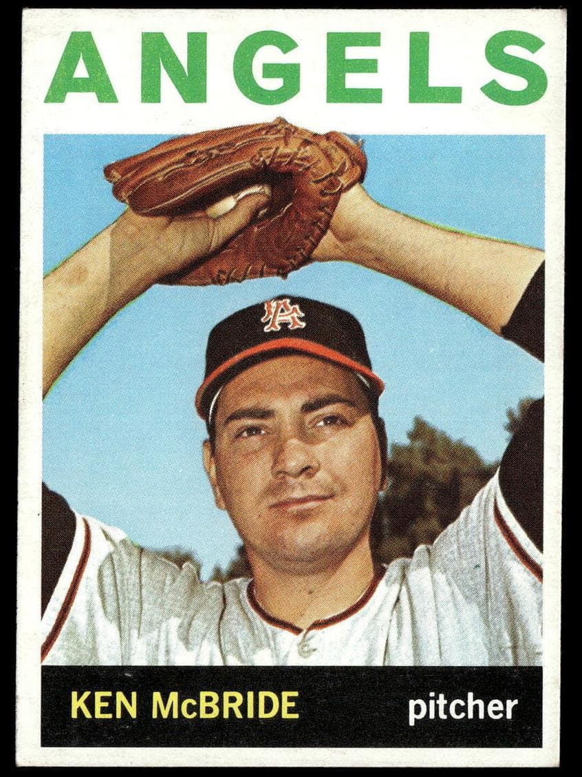 Ken McBride 1964 topps Topps
