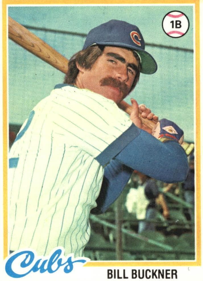 Bill Buckner 1978 topps Topps