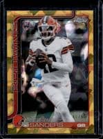 Shedeur Sanders 2025 topps