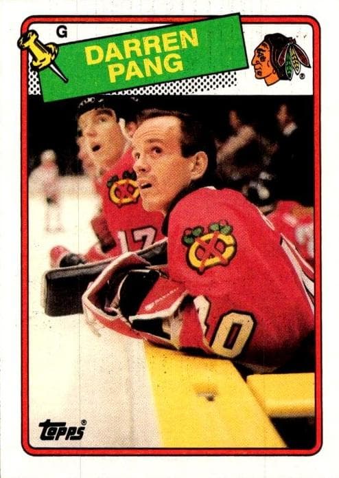 Darren Pang trading card
