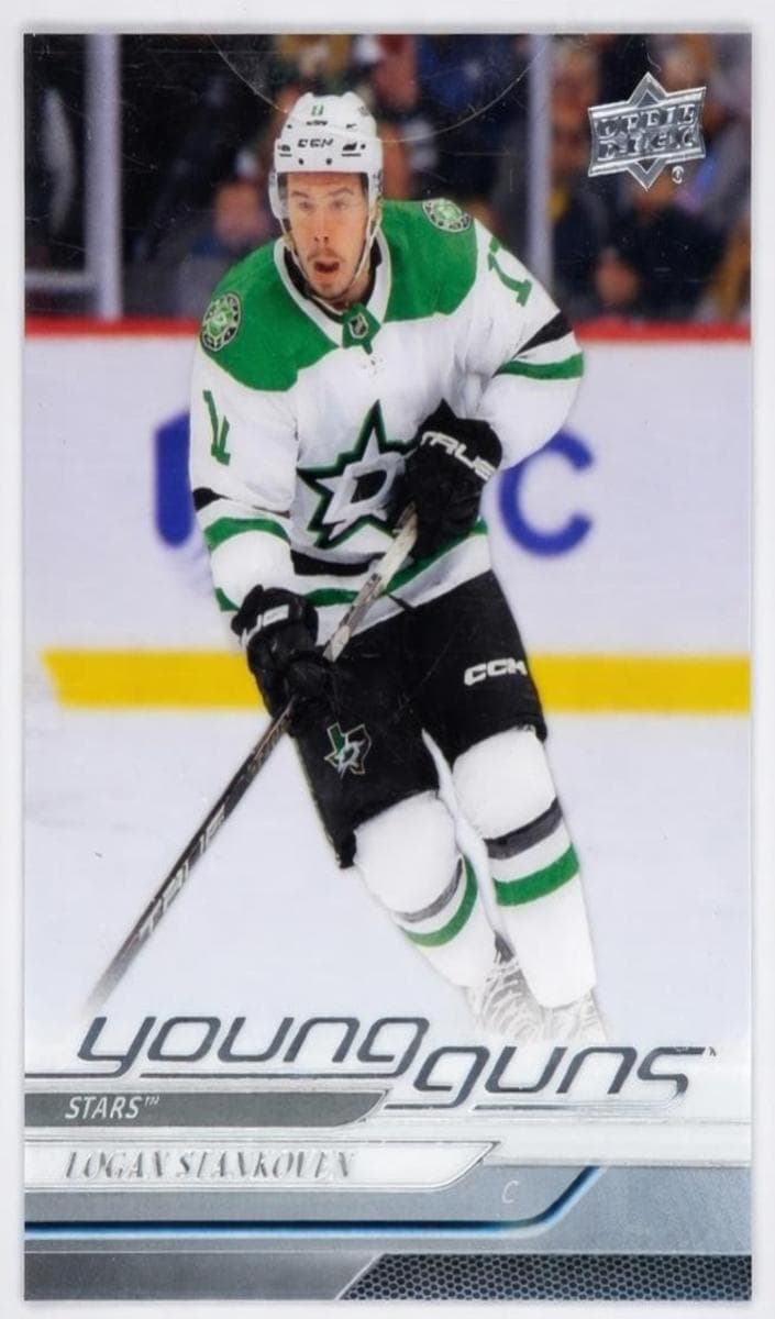 Logan Stankoven trading card