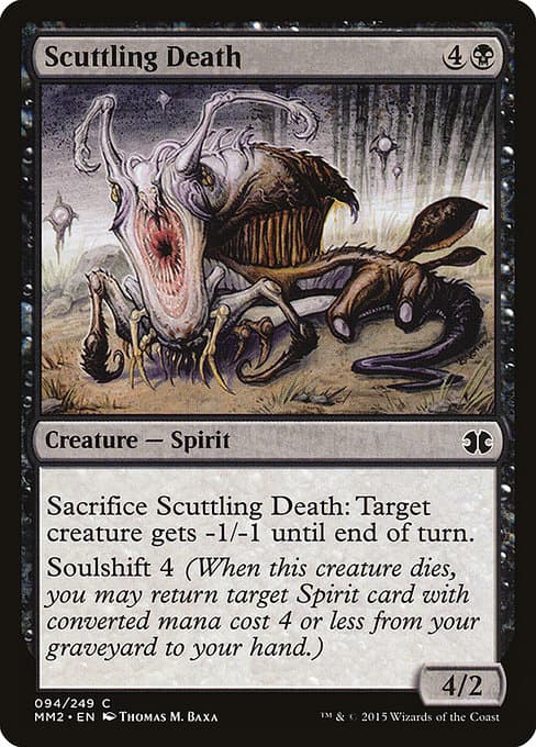 Scuttling Death 2004 Magic: The Gathering Champions of Kamigawa