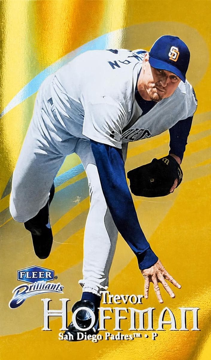 Trevor Hoffman 1999 fleer Fleer Brilliants