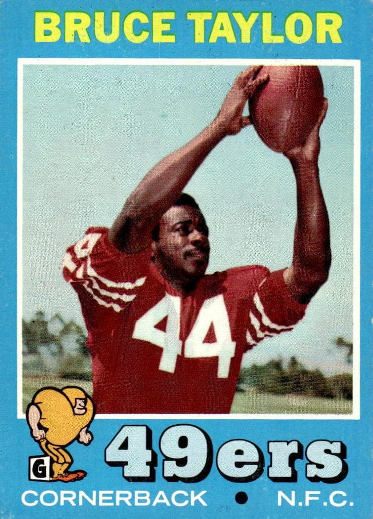 Bruce Taylor 1971 topps Topps