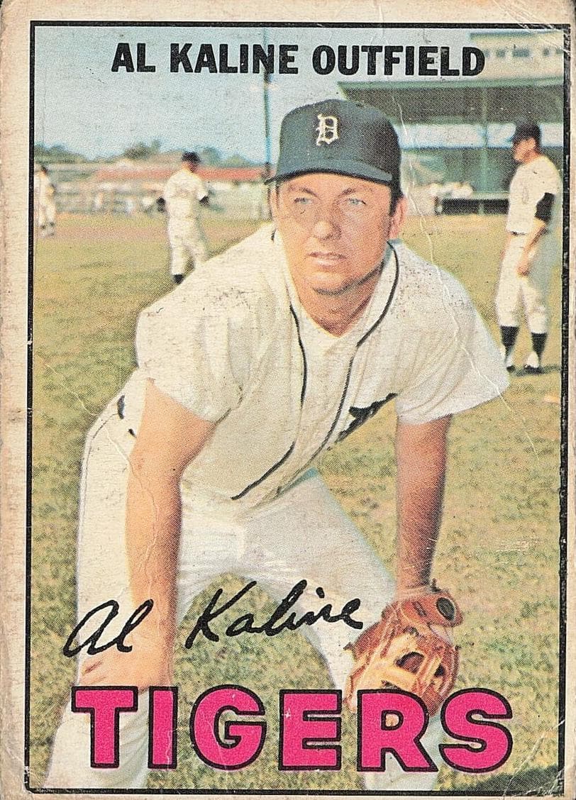 Al Kaline 1967 topps O-Pee-Chee