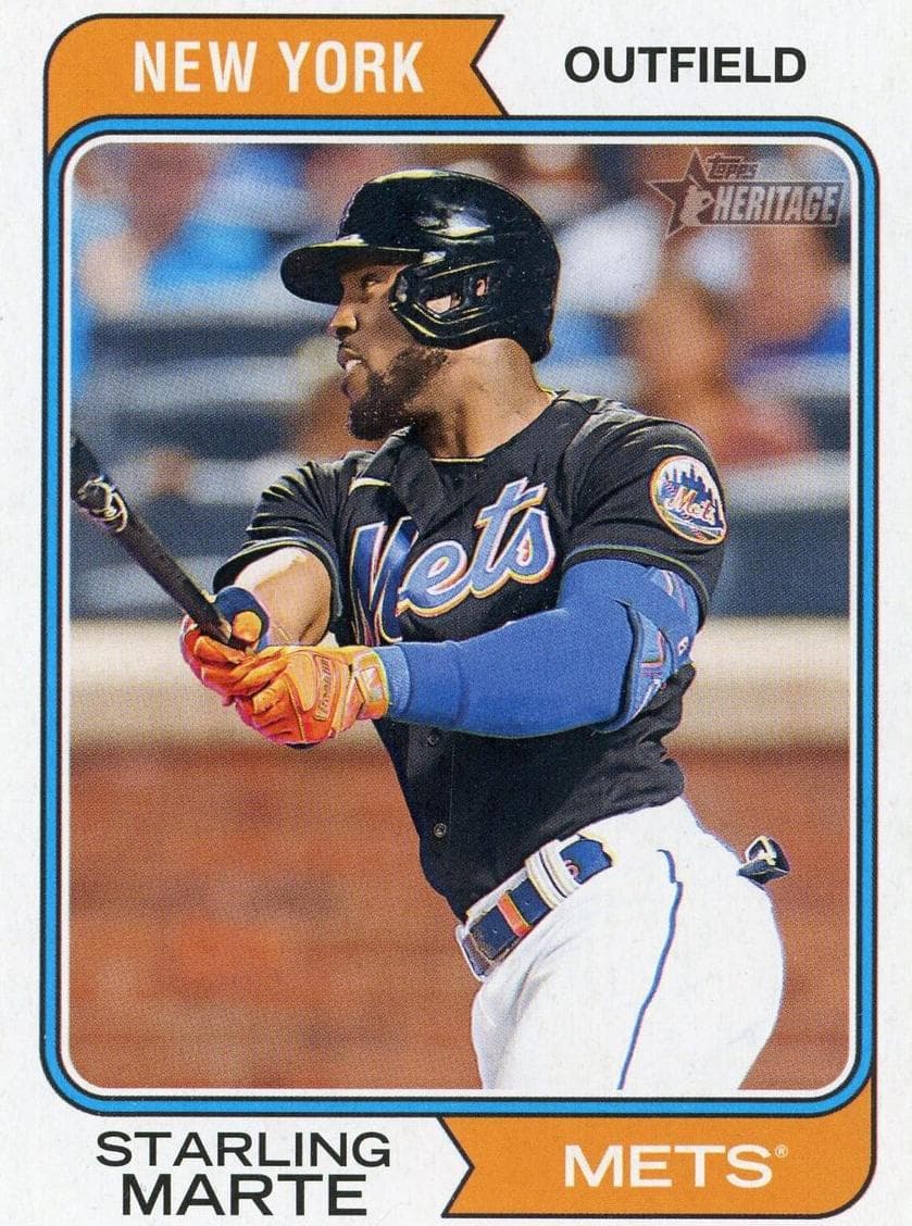 Starling Marte trading card