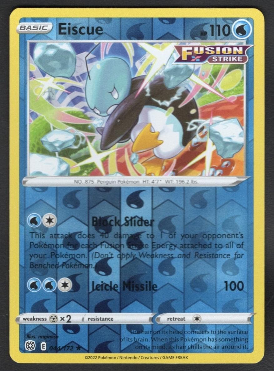 Eiscue trading card
