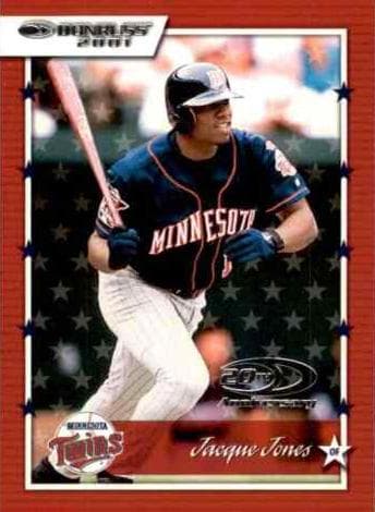 Jacque Jones 2001 panini Donruss