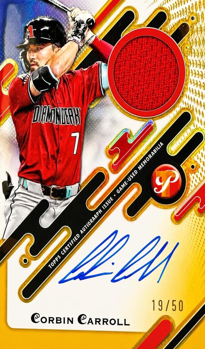 Corbin Carroll 2025 topps Topps Pristine