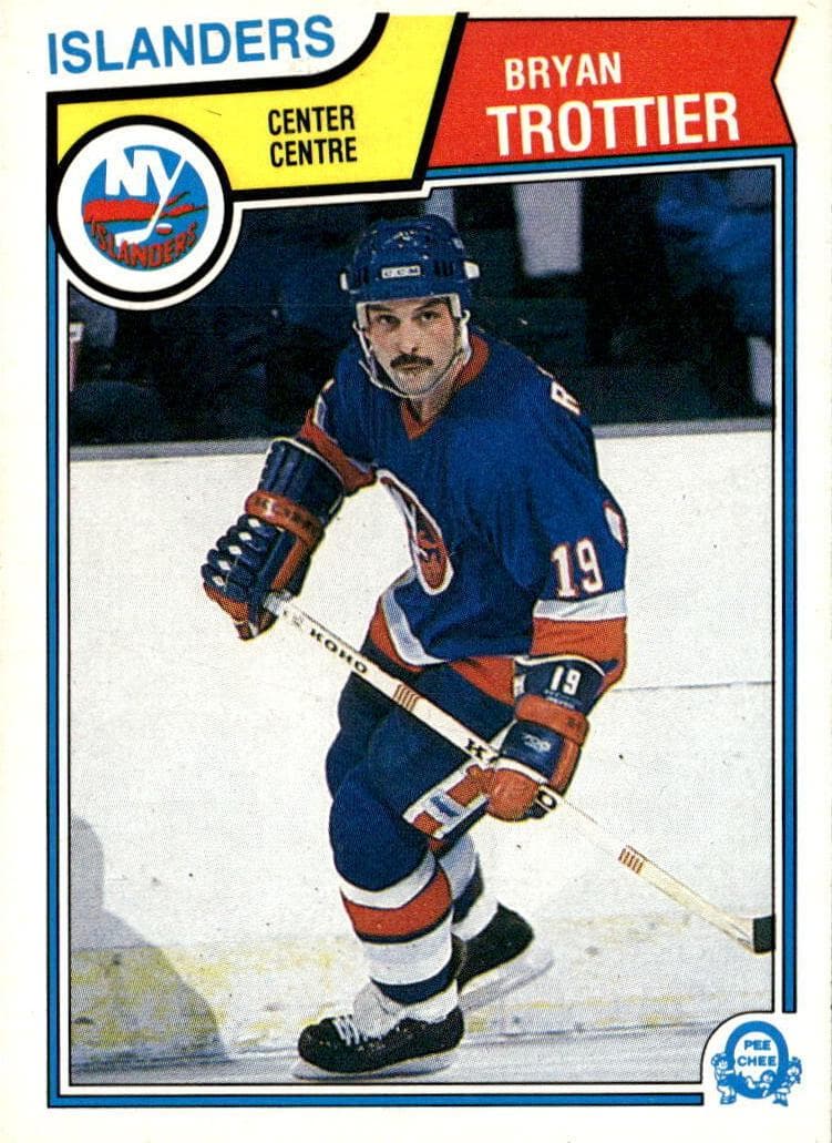 Bryan Trottier 1983 topps O-Pee-Chee