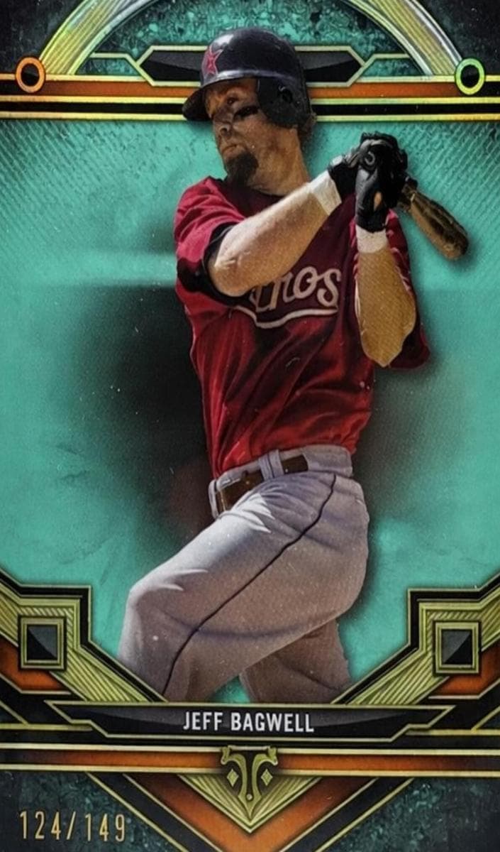 Jeff Bagwell 2024 topps Topps Triple Threads