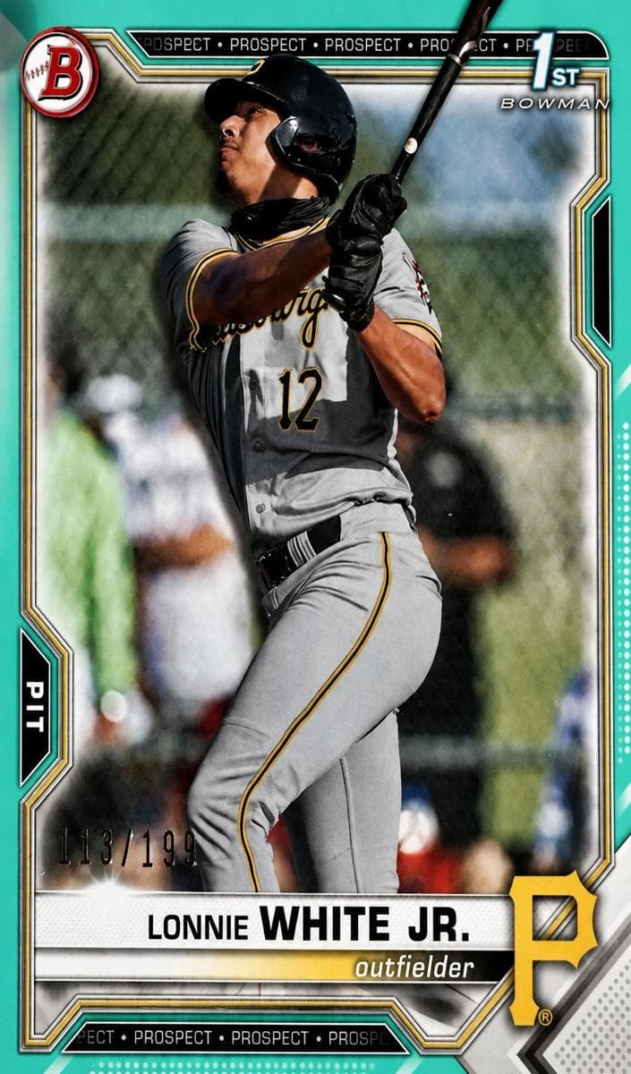Lonnie White Jr. 2021 bowman