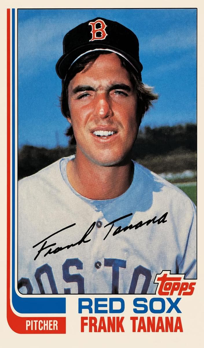 Frank Tanana 1982 topps Topps