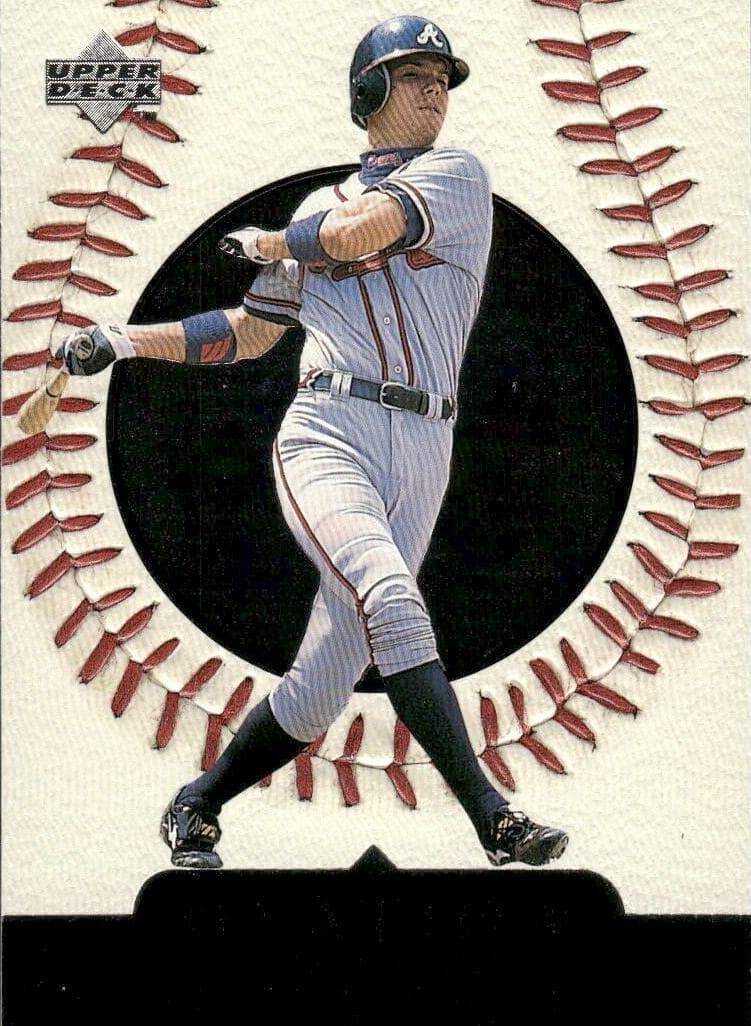 Chipper Jones 1999 upper-deck Upper Deck Ovation