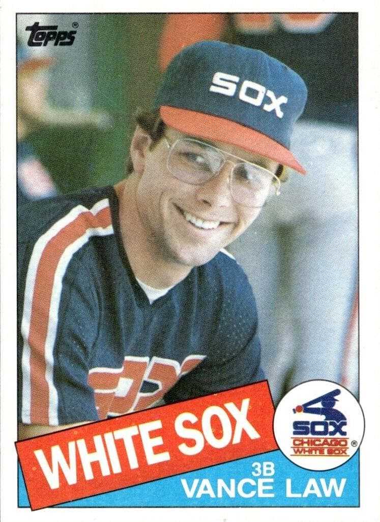Vance Law 1985 topps Topps