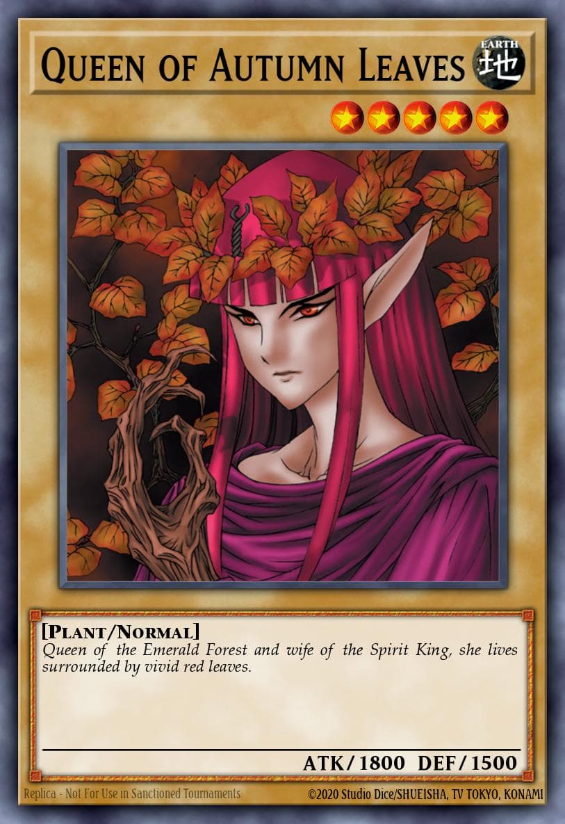 Queen of Autumn Leaves #TP2-024