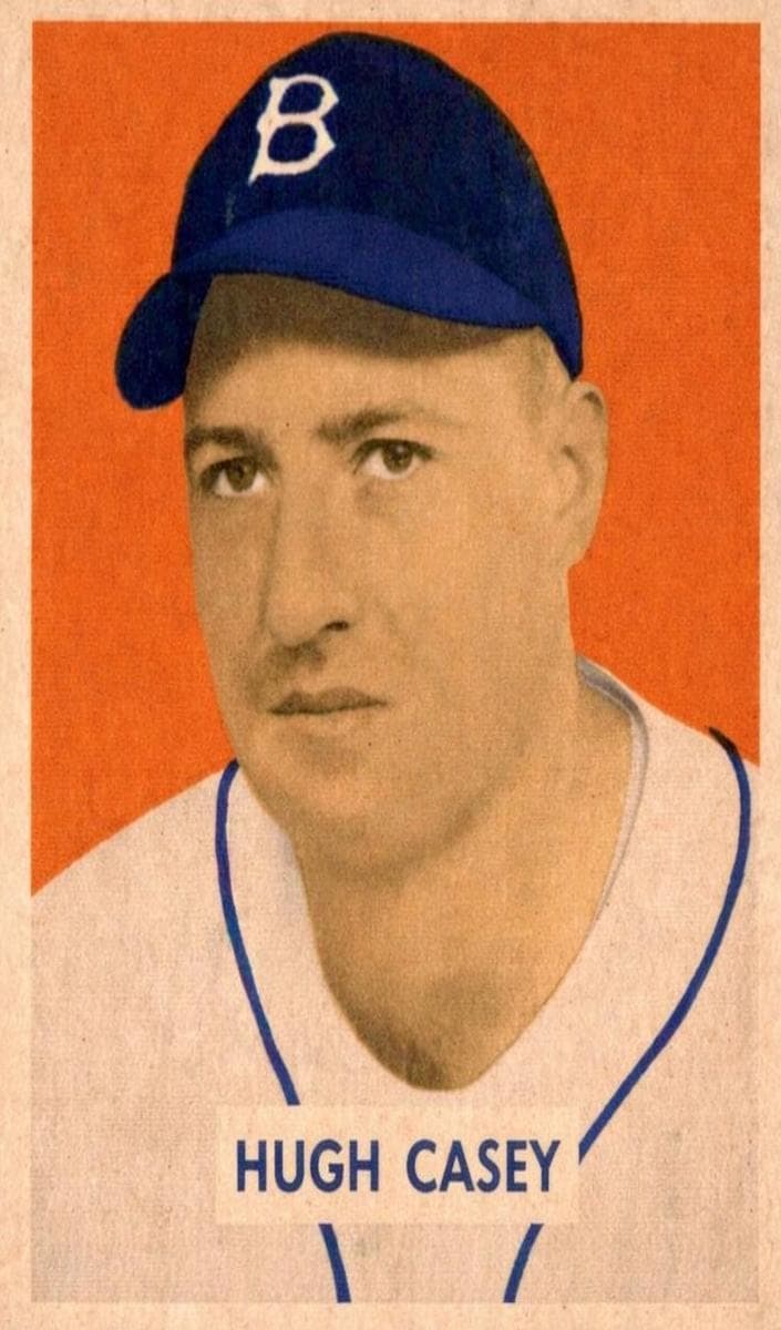 Hugh Casey 1949 bowman Bowman
