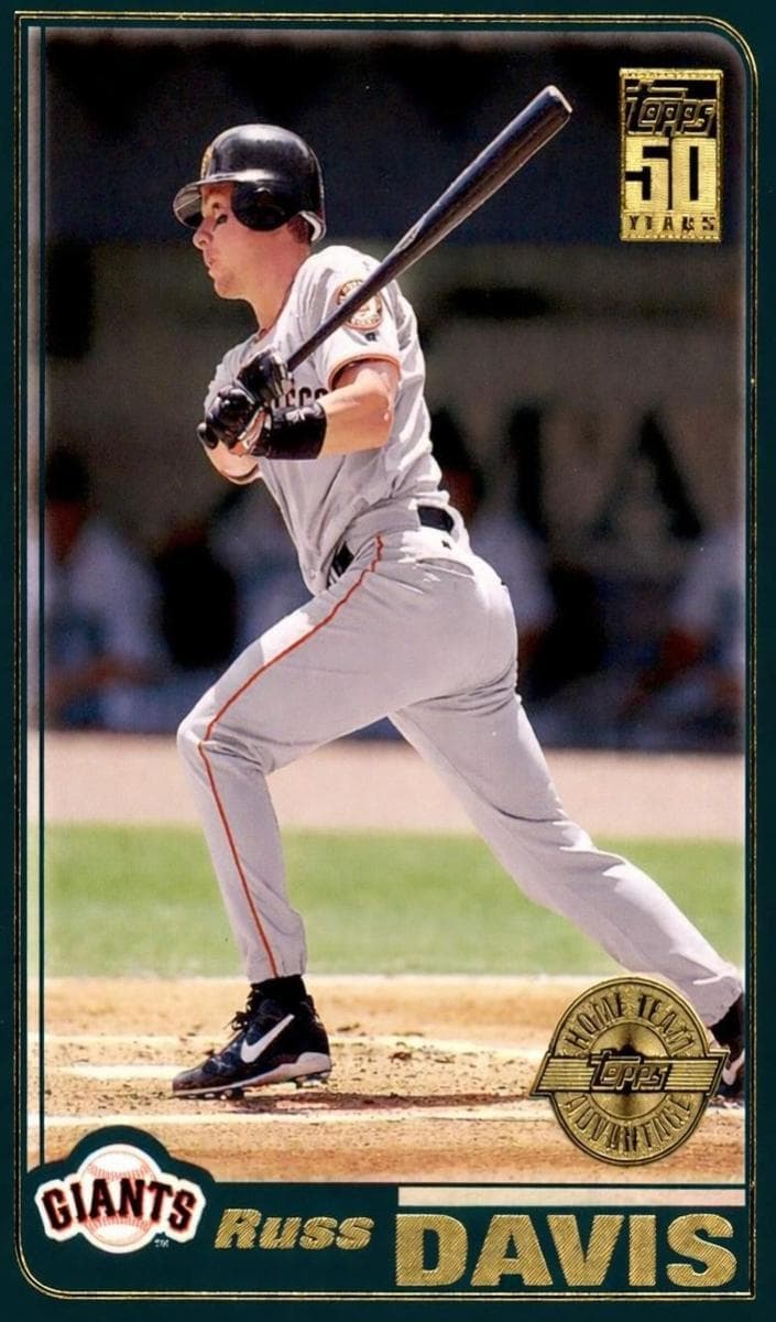 Russ Davis 2001 topps