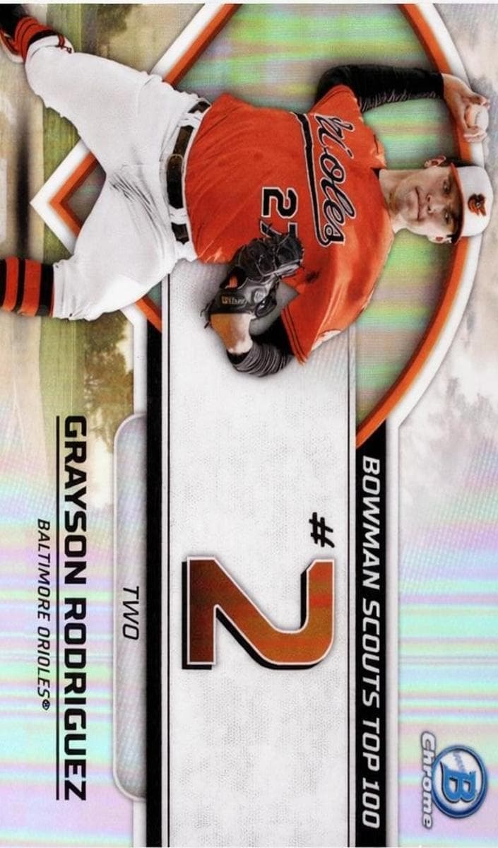 Grayson Rodriguez 2023 bowman Bowman