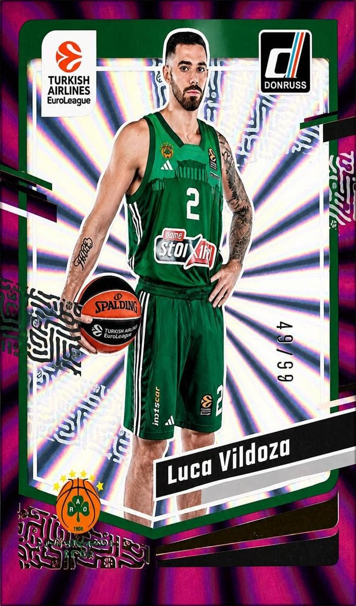 Luca Vildoza 2023 panini Turkish Airlines Euroleague