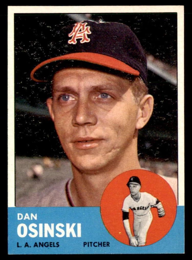 Dan Osinski 1963 topps Topps