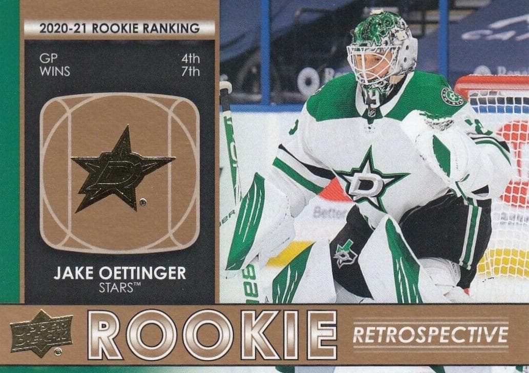 Jake Oettinger 2021 upper-deck Upper Deck