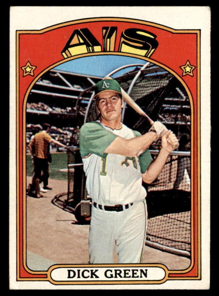 Dick Green 1972 topps Topps