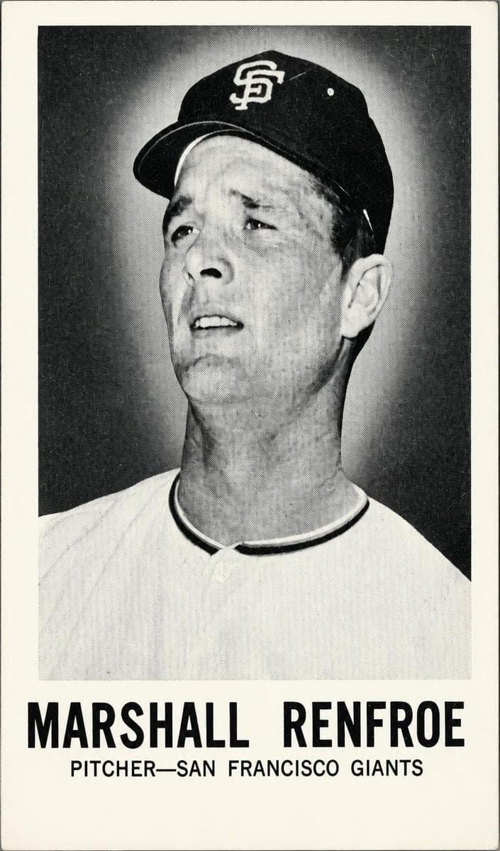 Marshall Renfroe 1960 leaf Leaf Baseball