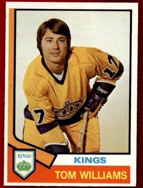 Tom Williams 1974 topps