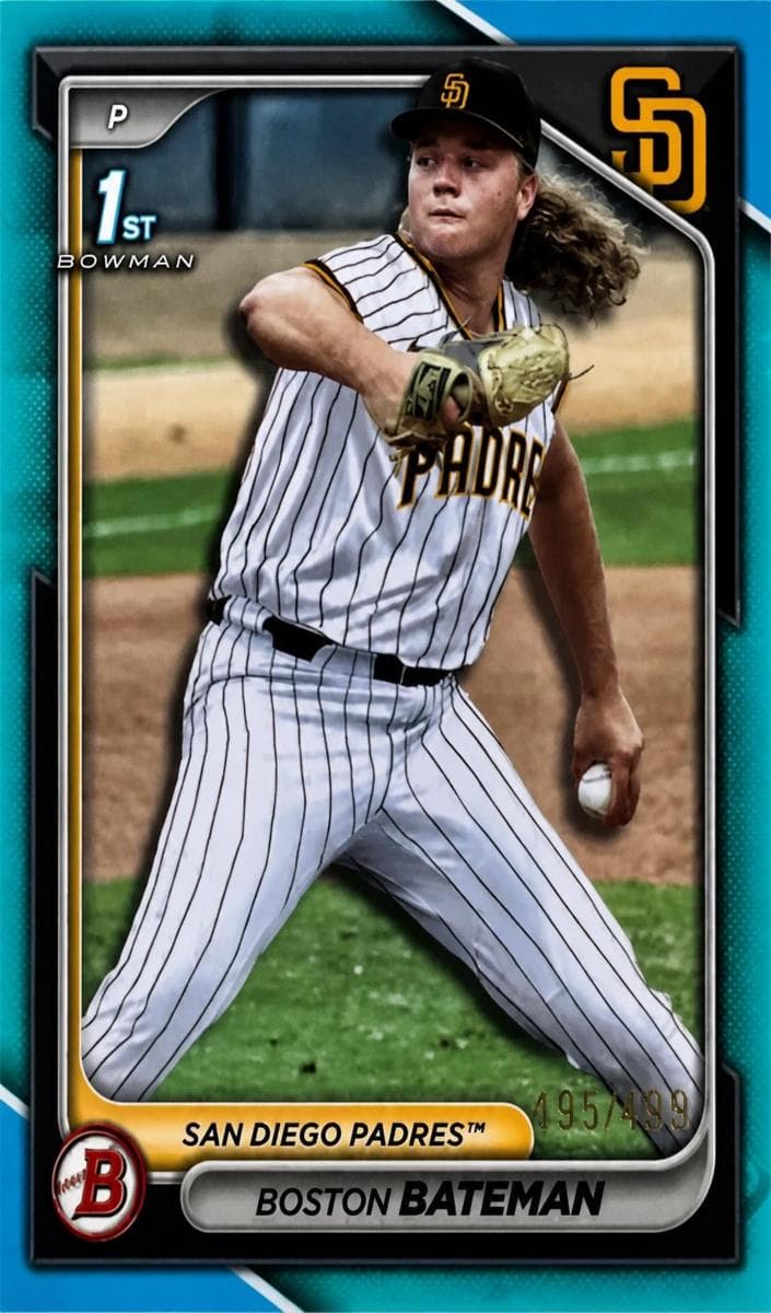 Boston Bateman 2024 bowman Bowman Draft