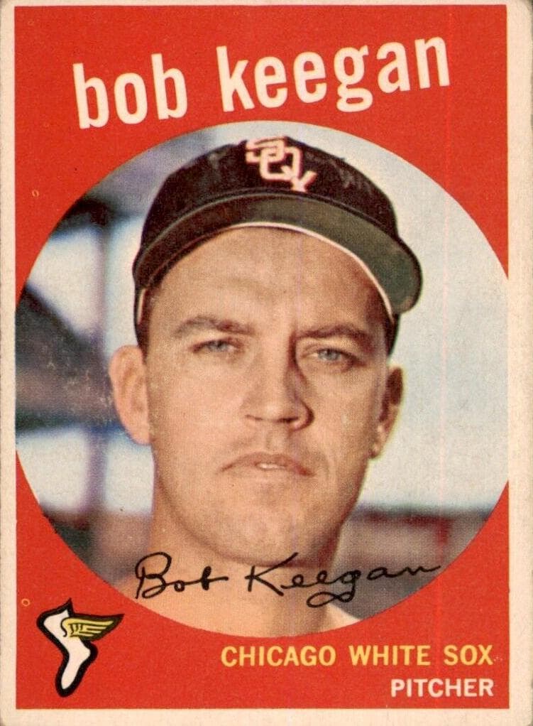 Bob Keegan 1959 topps Topps