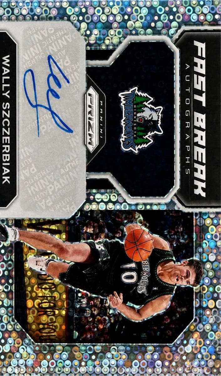 Wally Szczerbiak trading card