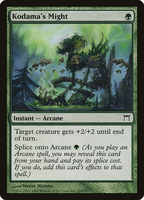 Kodama's Might 2004 Magic: The Gathering Champions of Kamigawa