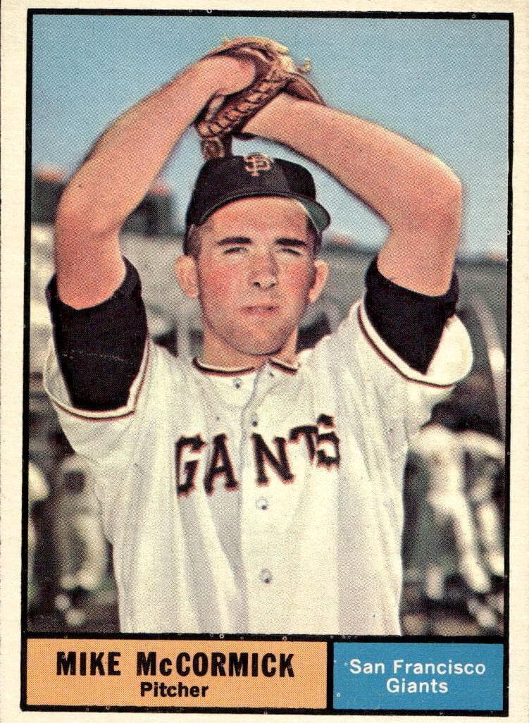 Mike McCormick 1961 topps Topps