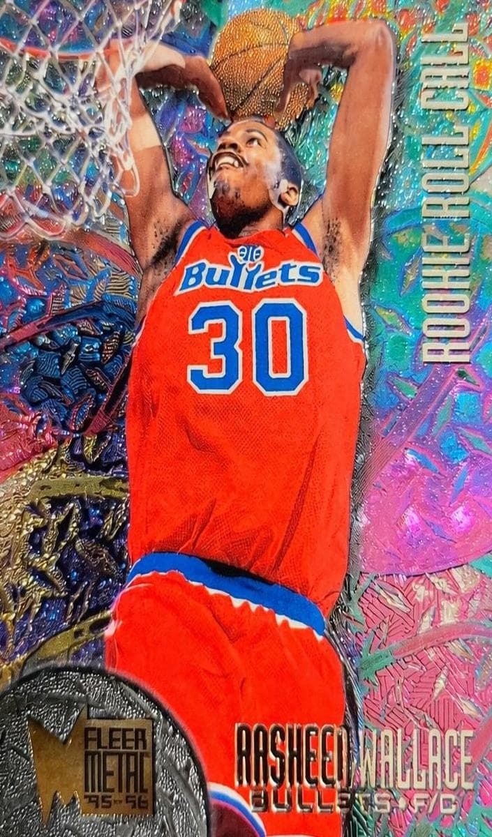 Rasheed Wallace 1995 unknown