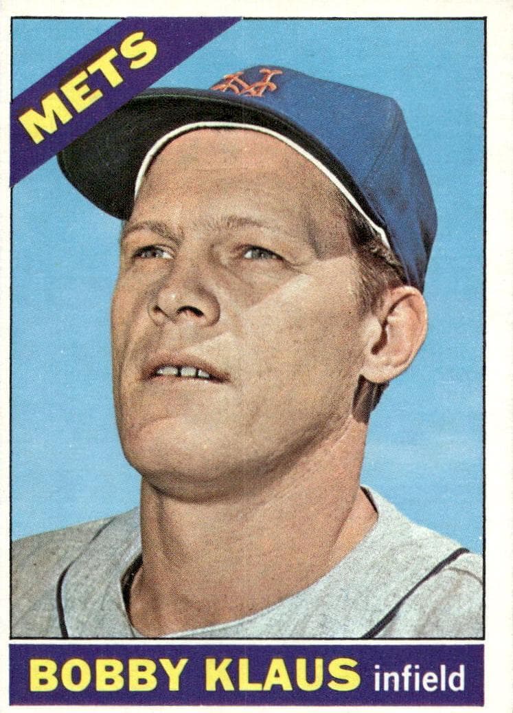 Bobby Klaus 1966 topps