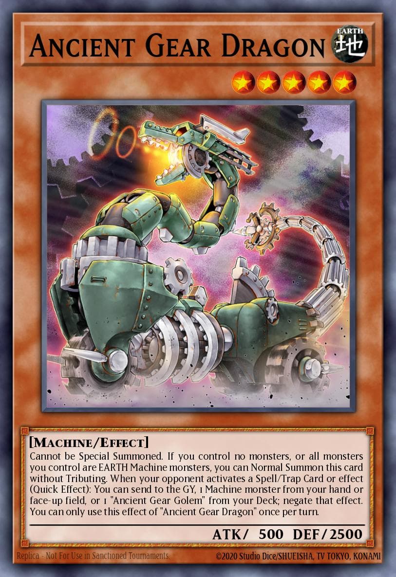 Ancient Gear Dragon 2010 Yu-Gi-Oh! Japanese V Jump