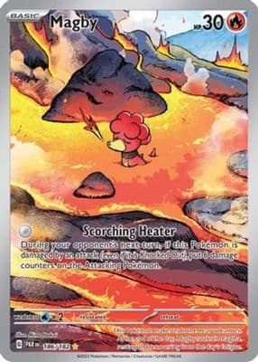 Magby trading card